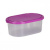 Ёмкость для СВЧ овальная 1л. (микс)(то)