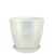Горшок Перламутр бутон белый 12см (РС 55/1)