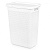 Корзина "Элемент" 17л с крышкой (белый) (то)