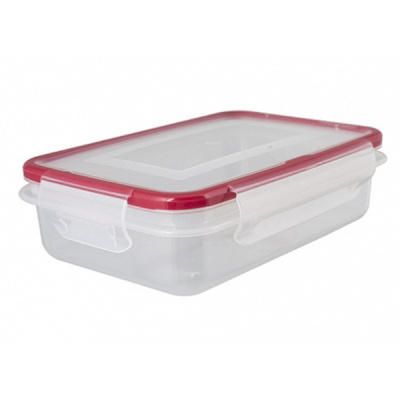 Контейнер для СВЧ 0,5л "ЭКСТРА ЛОК" S (красный)