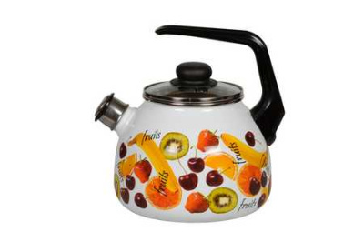 Чайник 3,0л cф. со свистком "FRUITS"