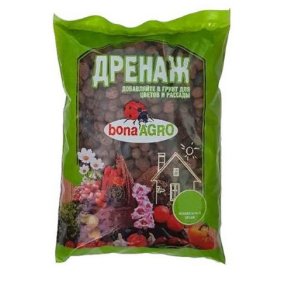 Дренаж керамзитовый фракции 10-20 мм 1 л