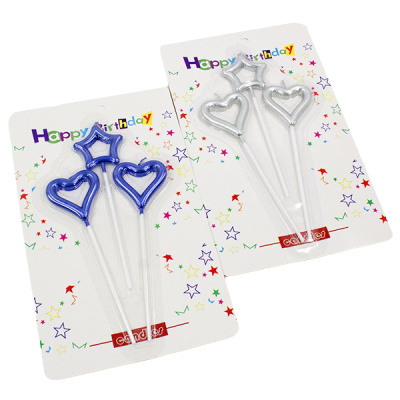 Свечи для торта h-16см (набор 3шт)