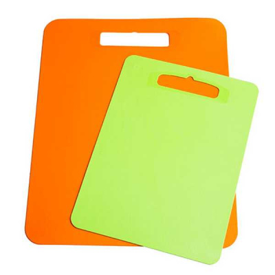 Набор разделочных досок 2шт. КОМФОРТ 370х290мм+290х210мм (то)