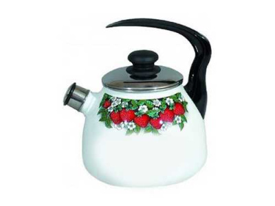 Чайник 3л. со свистком Клубника