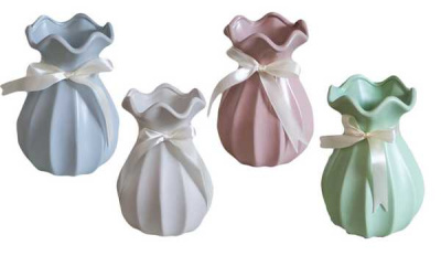 Ваза для цветов ИНДИГО h-19см (керамика)