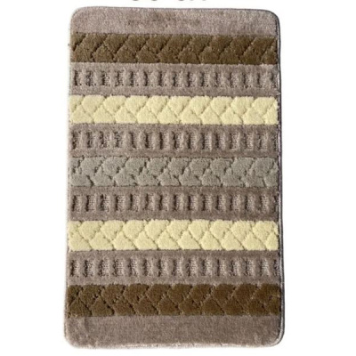 Коврик для ванной L'CADESI Marathon, 50х80, Геобокс бежевый Турция 415956 