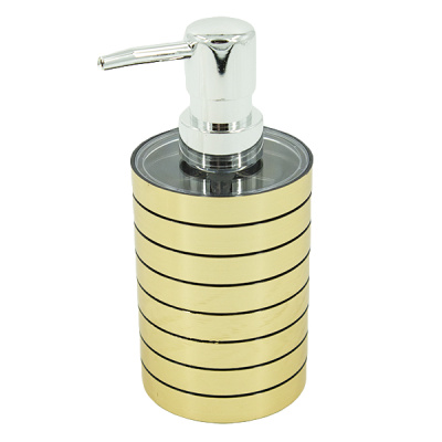Дозатор для жидкого мыла 300мл GOLD (17*7см)