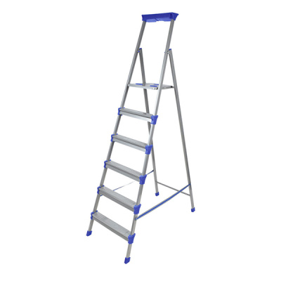 Стремянка комб. СКА6  высота до рабочей платформы: 1285мм, 6 ступеней