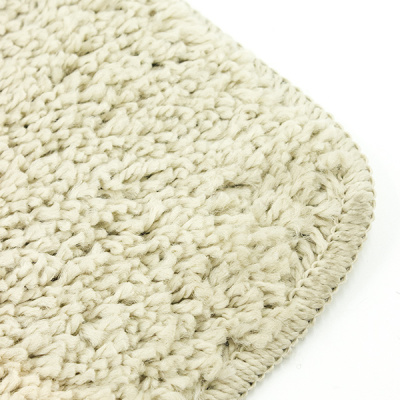 Комплект ковриков ALYA  из п/п из 2 шт 60х100 и 50х60,  кремовый, Турция