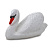 Фигура Лебедь большой белый