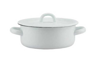 Кастрюля эмал  1,5л без рис 01-1608М