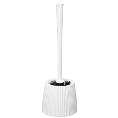 Комплект WC ёршик для туалета с подставкой VELVET PRO (Белый)