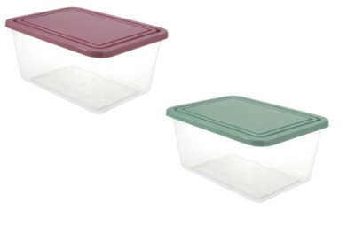 Емкость для продуктов прямоугольная 0,8л.