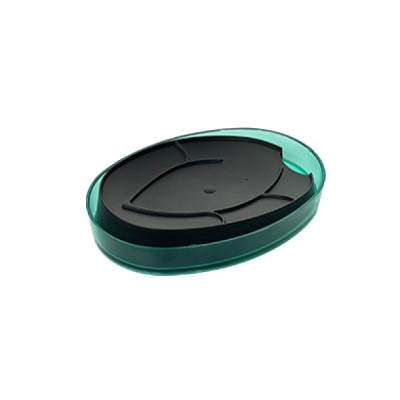 Мыльница Boho (мята полупрозрачный)(то)