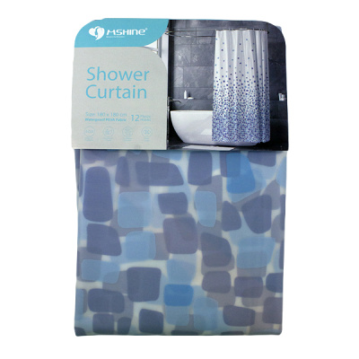 Штора для ванной комнаты 180*180см PEVA