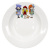 Тарелка глубокая диам. 200 мм Гладкий край Девочки