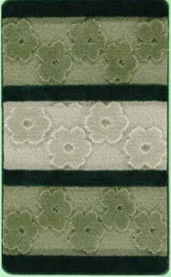 Коврик из полипропилена на латексной основе, "L'CADESI HURREM", 60х100см, зеленый, Турция