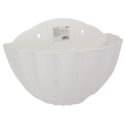 Кашпо пластиковое с прямой задней стенкой 30*17*23см