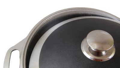 Кастрюля-жаровня 4л ДП (черный)