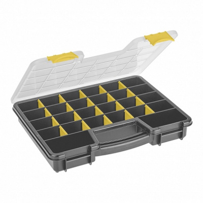 Органайзер "WORKER" 13", 330х260х50мм (Серый)(то)