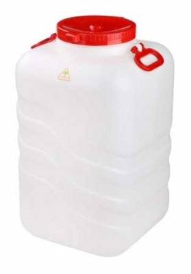 Канистра-бочка 80л с навесными ручками "Волна" (то)