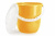 Ведро "Practic plus" 12 л с крышкой (солнечный) (то)
