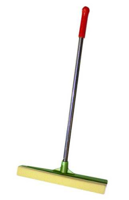 Окномойка 30см, ручка 55см металлическая (цветная)