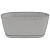 Горшок для цветов BARCELONA 2,7л овальный утренний туман (то)