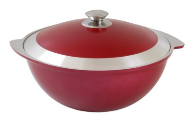 Казан для плова 6л ДП (бордо)