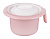 Горшок детский с крышкой "Кроха" (розовый) (то)