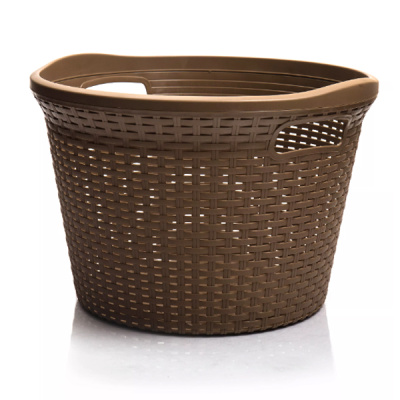 Корзина для белья "АРТЛАЙН" 32л круглая (то)