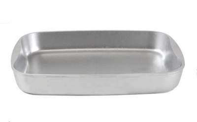 Противень 335х220х55мм алюм