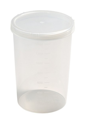 Банка "Твист" д/холод. и СВЧ с завинчив.крышкой 1,5л. h=180мм