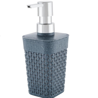 Дозатор для жидкого мыла Plast Team Stone темный камень (то)