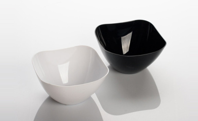 Салатник "Рондо" 0.5л. (черный)(то)