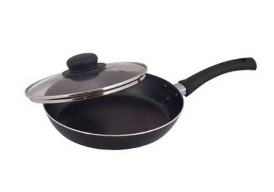 Сковорода CONSUL D-240мм со стеклянной крышкой, антипригарная