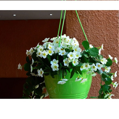 Горшок "Глория", D27,5, с поддоном 6л зеленый (то)