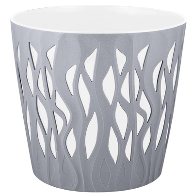 Горшок для цветов Winds D340мм 20л c дренажной вставкой 18,7л утренний туман (то)