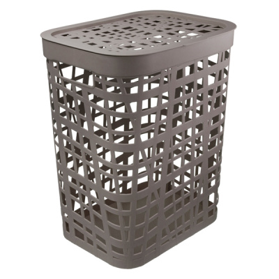 Корзина для белья ХАОС 55л (то)