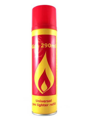 Сжиженное газообразное топливо в баллонах 290 мл для зажигалок  (290 мл) 
