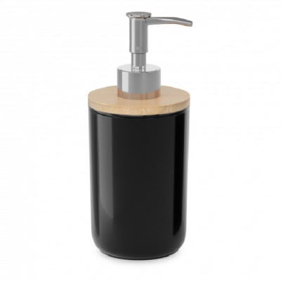 Дозатор для жидкого мыла "Бамбук" (черный)(то)