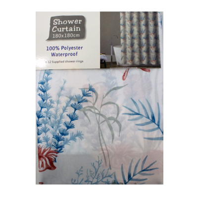 Штора для ванной комнаты 180*180см PES