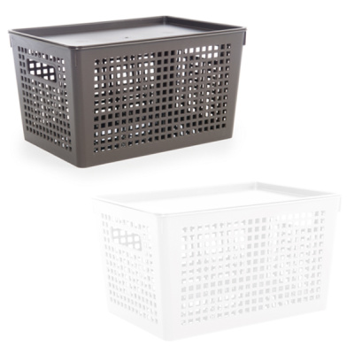 Корзинка TRAYMIX с крышкой 6л 270х190х150мм  (то)