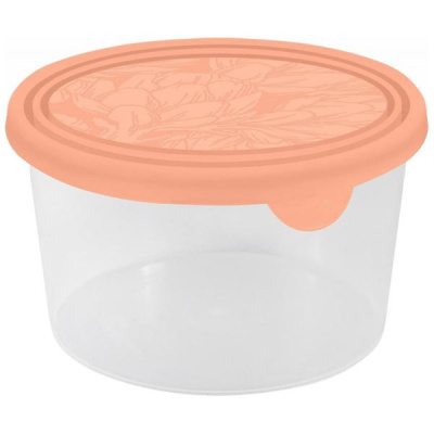 Контейнер для прод. HELSINKI Artichoke 0,75л кругл. персиковая карамель (то)