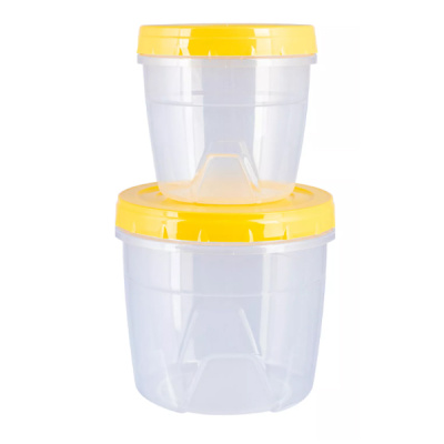 Набор банок 2шт.с закруч. крышкой 0,5л.+1л