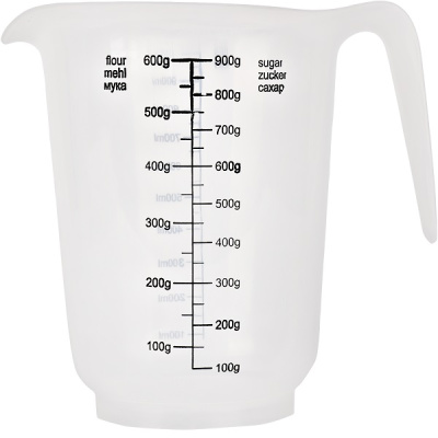 Кувшин мерный Plast Team 1л натуральный