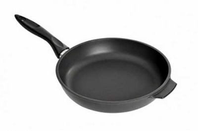 Сковорода а/пр литая 26см утолщ дно Горница