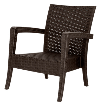 Кресло-диван RATTAN Ola Dom 760х720х890мм (коричневый)