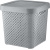 Корзинка STOCKHOLM 310х310х300мм 20л серый шторм (то) Корзинка STOCKHOLM 310х310х300мм 20л серый шторм (то)
